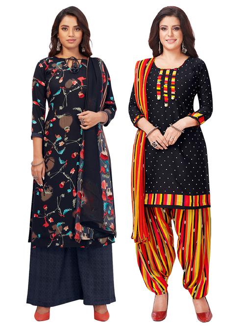 pack of 2 unstitched suit set - 19327754 - Very Small Image - 1