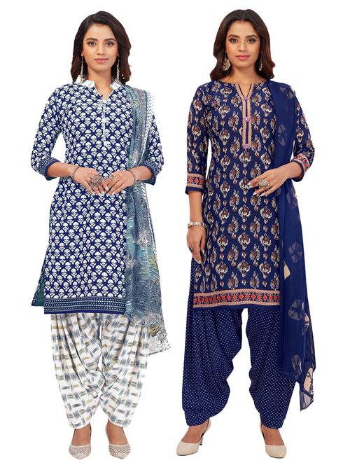 pack of 2 unstitched suit set - 19327804 - Very Small Image - 1