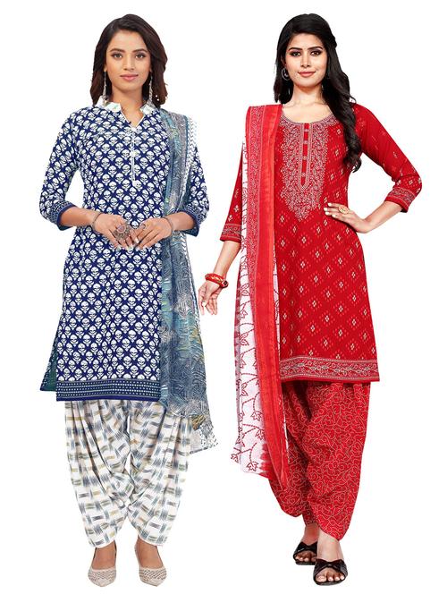 pack of 2 unstitched suit set - 19327811 - Very Small Image - 1