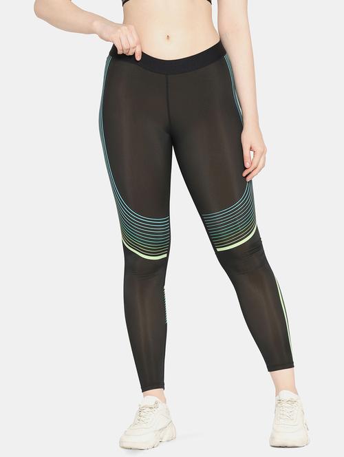 black mid rise yoga pants - 19328675 - Very Small Image - 1