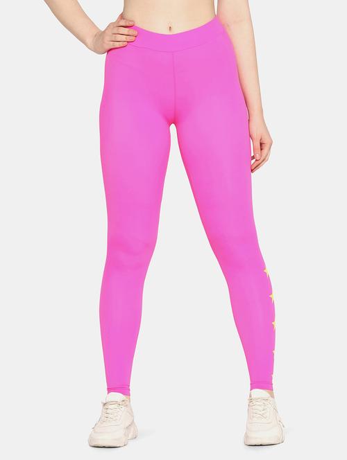 high rise star print tights - 19328676 - Very Small Image - 1