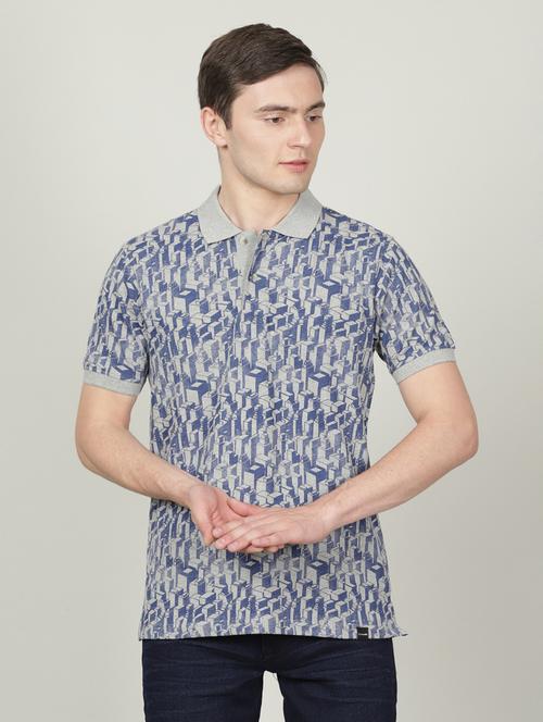 printed cotton polo t-shirt t - 19328760 - Very Small Image - 1