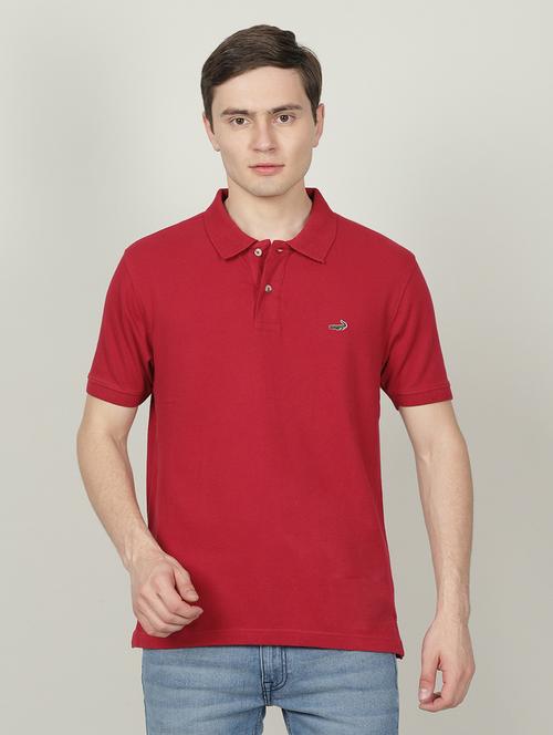 solid cotton polo t-shirt t - 19328763 - Very Small Image - 1