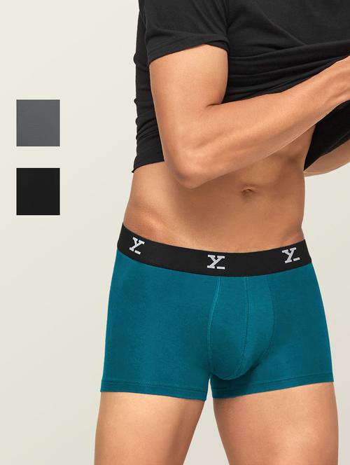 mens pack of 3 trunks - 19329903 - Very Small Image - 1