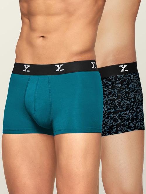 mens pack of 2 trunks - 19329906 - Very Small Image - 1