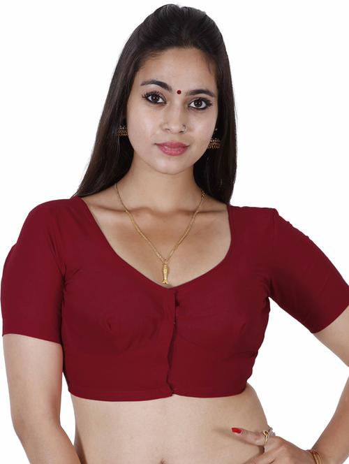 round neck regular blouse - 19330339 - Very Small Image - 1