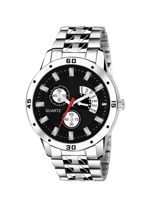 stainless steel analog watch - 19330515 - Very Small Image - 1