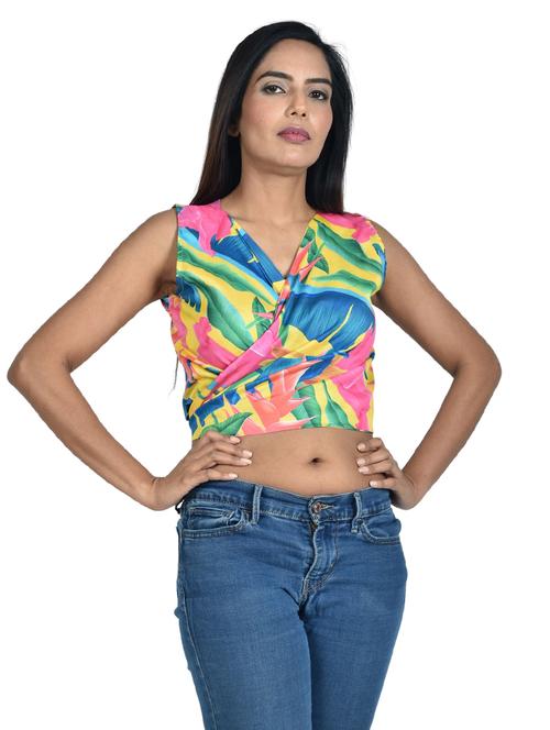 multi colored printed regular top - 19335532 - Very Small Image - 1