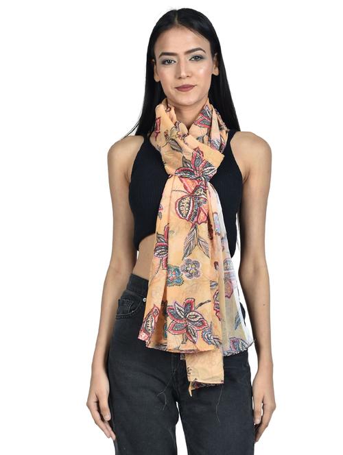 multi colored georgette scarf - 19335570 - Very Small Image - 1