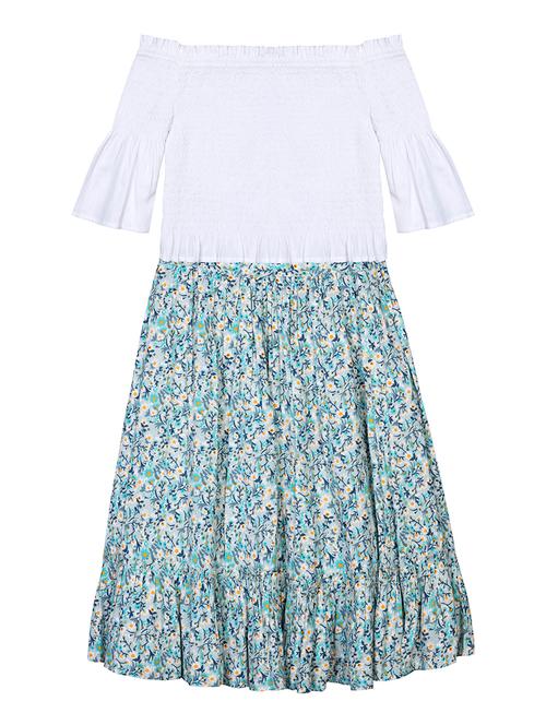 girls printed long skirt sets - 19335790 - Very Small Image - 1