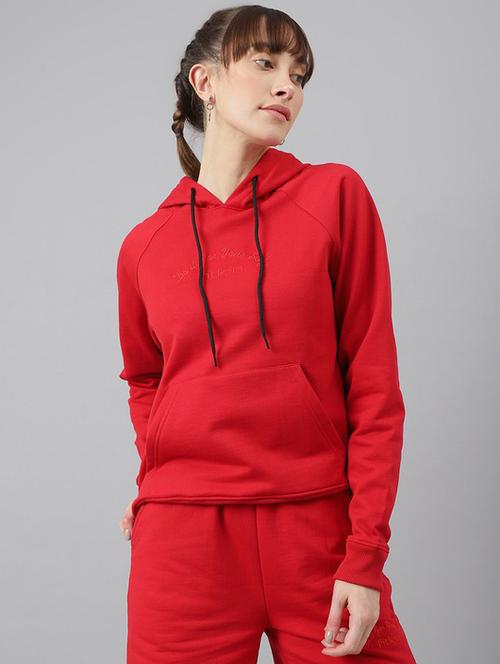 hood neck solid regular sweatshirt - 19335890 - Very Small Image - 1