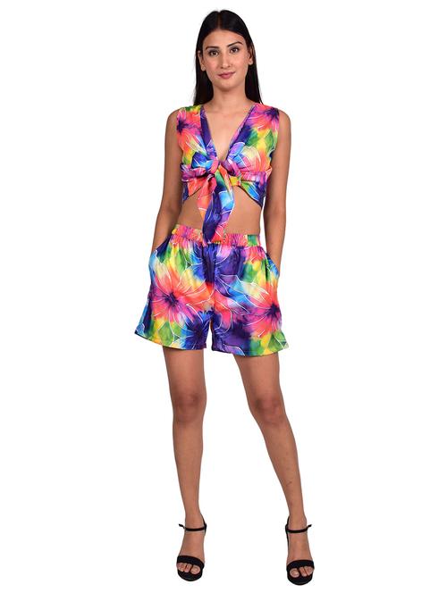 printed top and shorts set - 19335939 - Very Small Image - 1