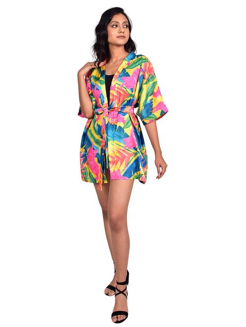 multi color printed shrug - 19336041 - Very Small Image - 1