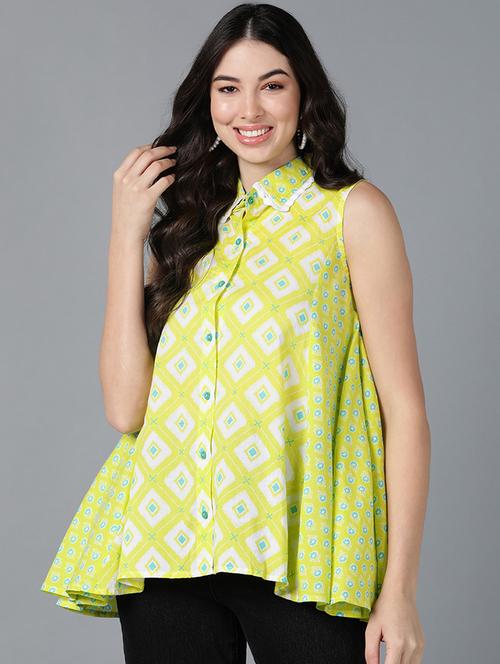 women printed regular tunic - 19336154 - Very Small Image - 1