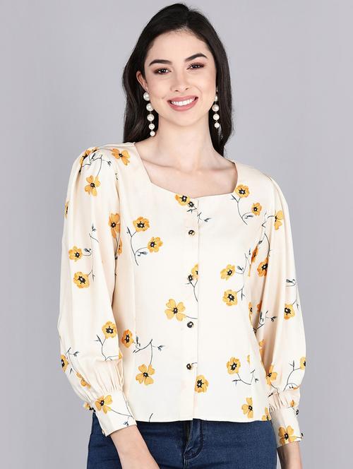 women printed regular shirt - 19336224 - Very Small Image - 1