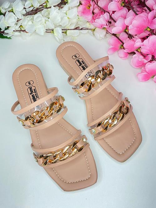 beige slip on sandal - 19337889 - Very Small Image - 1