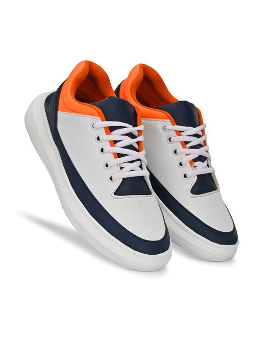 multi colored pu lace up sneakers - 19338517 - Very Small Image - 1