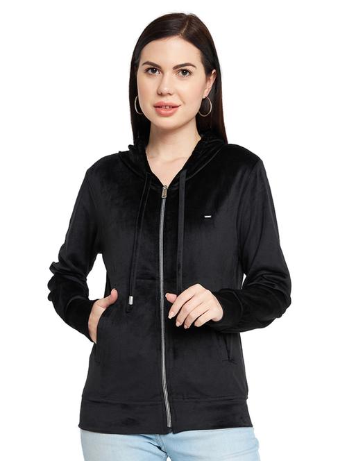 black solid sweatshirt - 19340249 - Very Small Image - 1