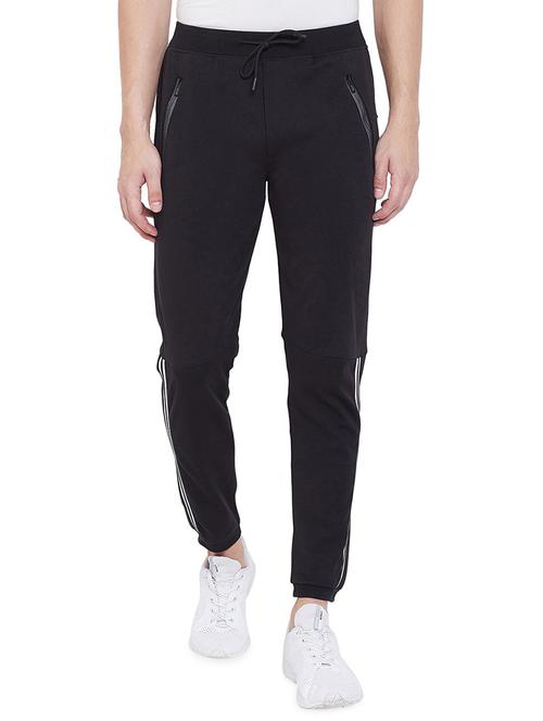 mid rise solid track pant - 19342200 - Very Small Image - 1
