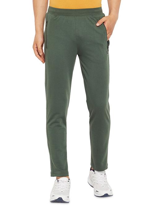 mid rise solid track pant - 19342210 - Very Small Image - 1