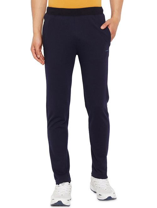 mid rise solid track pant - 19342253 - Very Small Image - 1