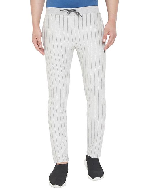 white striped ankle length track pant - 19342338 - Very Small Image - 1