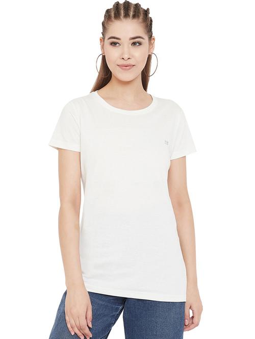 white solid t-shirt - 19342390 - Very Small Image - 1