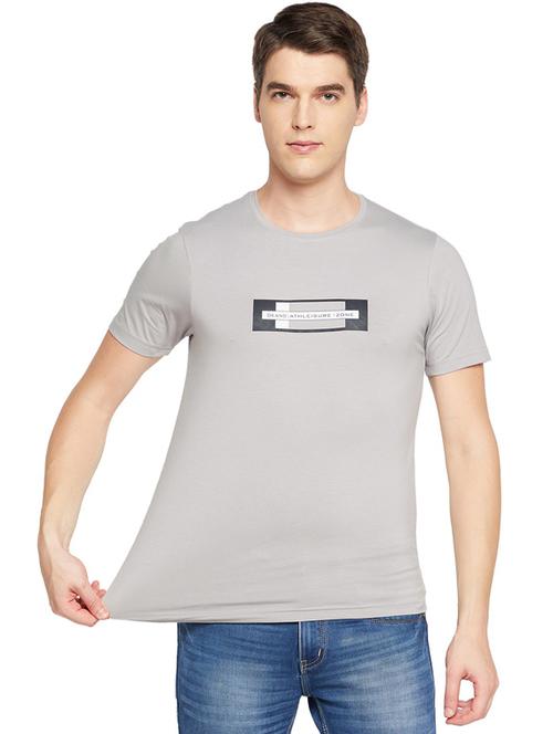 round neck graphic printed regular t-shirt - 19342417 - Very Small Image - 1
