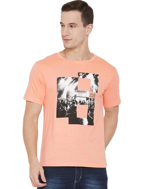 round neck graphic printed regular t-shirt - 19342467 - Very Small Image - 1
