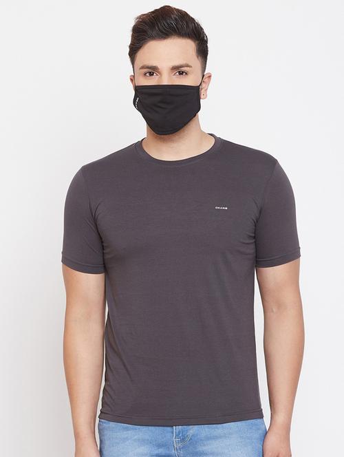round neck solid regular t-shirt - 19342468 - Very Small Image - 1