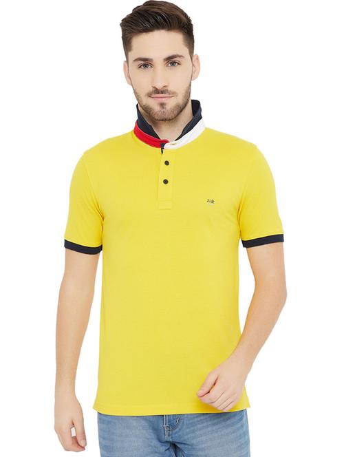 polo neck solid regular t-shirt - 19342497 - Very Small Image - 1