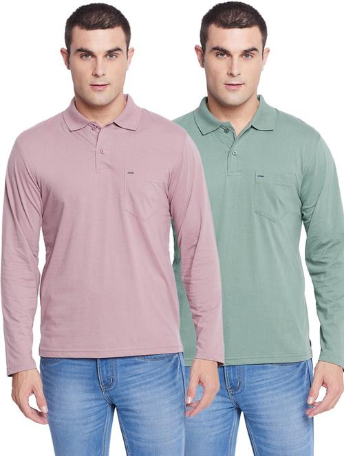 pack off 2 polo nack solid regular t-shirt - 19342499 - Very Small Image - 1