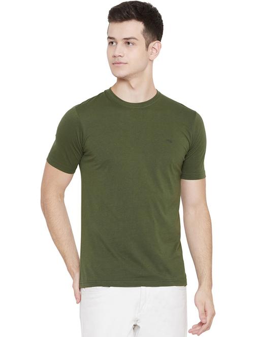 round neck solid regular t-shirt - 19342514 - Very Small Image - 1