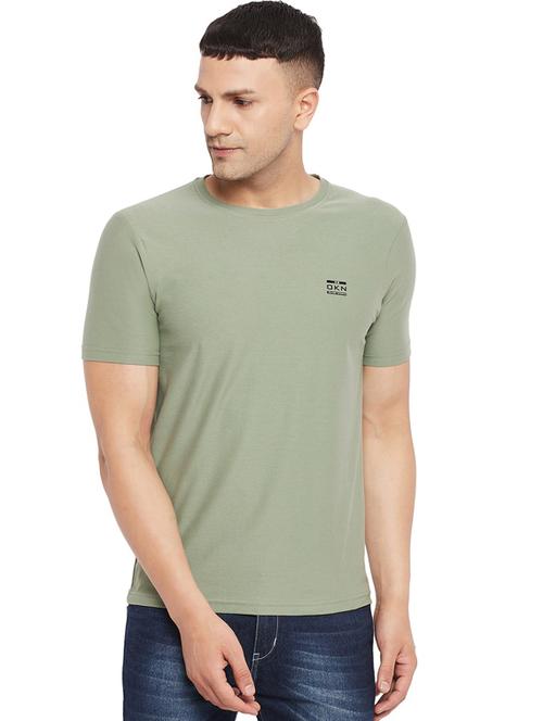 round neck solid regular t-shirt - 19342606 - Very Small Image - 1