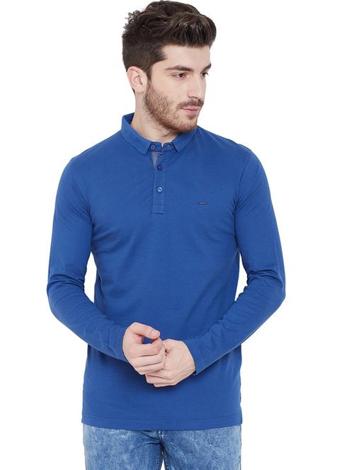 polo neck solid regular t-shirt - 19342610 - Very Small Image - 1