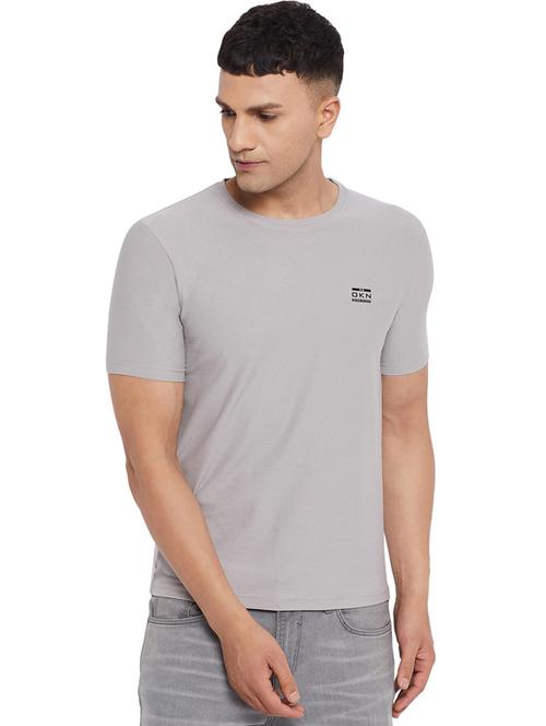 round neck solid regular t-shirt - 19342631 - Very Small Image - 1