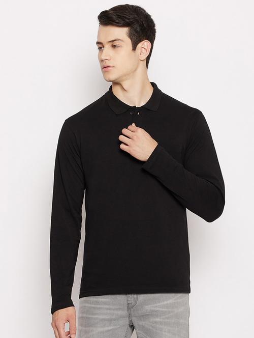 polo neck solid regular t-shirt - 19342634 - Very Small Image - 1
