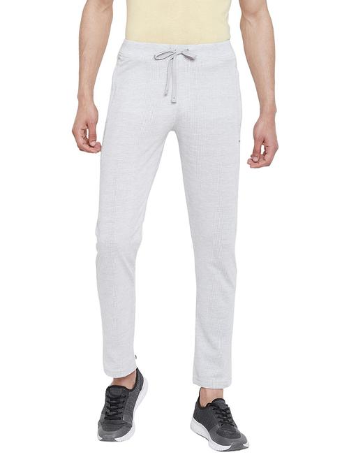 grey solid ankle length track pant - 19342877 - Very Small Image - 1