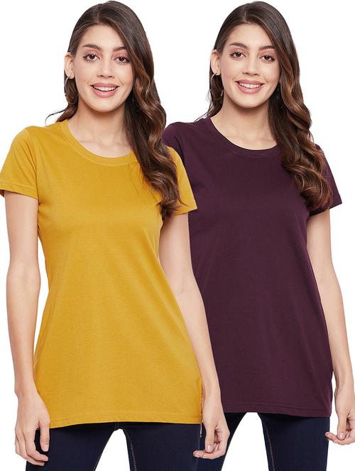 women's t-shirt combo - 19343023 - Very Small Image - 1
