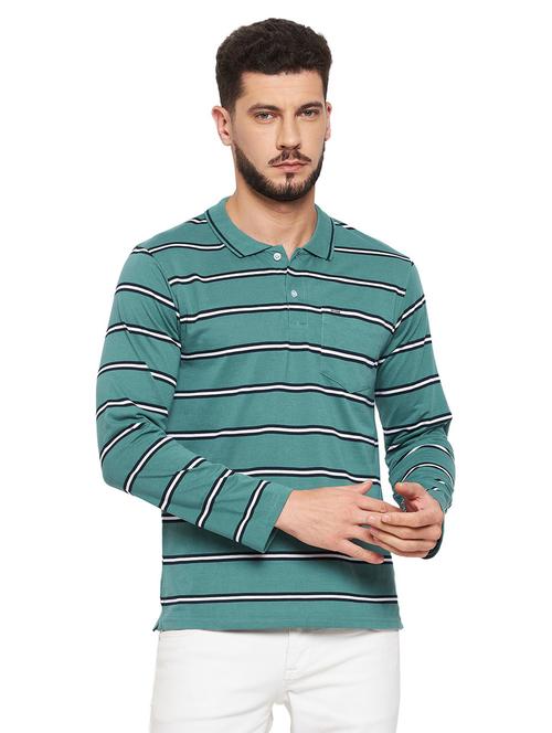 men cotton long sleeves t-shirt - 19343310 - Very Small Image - 1