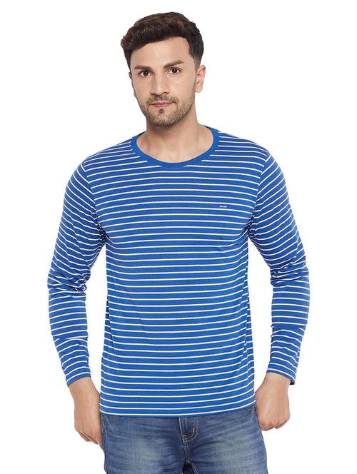 men cotton long sleeves t-shirt - 19343375 - Very Small Image - 1