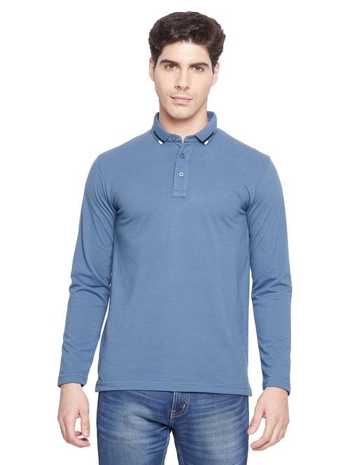 men cotton long sleeves t-shirt - 19343384 - Very Small Image - 1