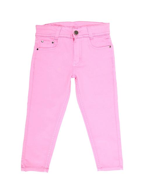 solids cotton casual trouser - 19343397 - Very Small Image - 1