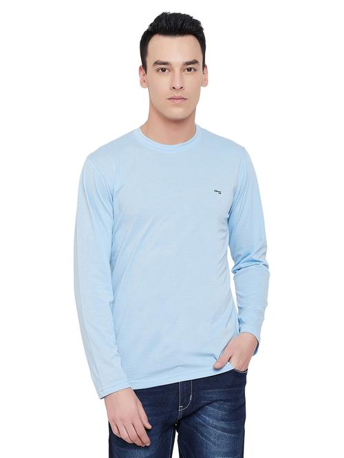 men cotton long sleeves t-shirt - 19344022 - Very Small Image - 1