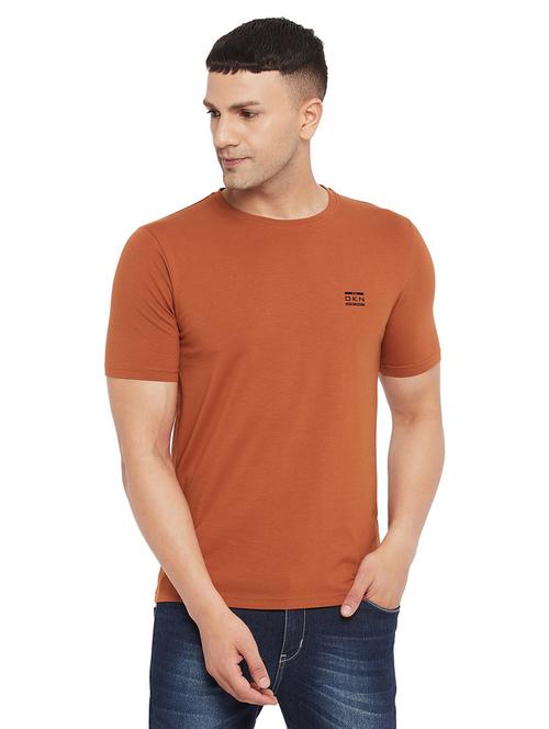 solids cotton blend regular t-shirt - 19344180 - Very Small Image - 1