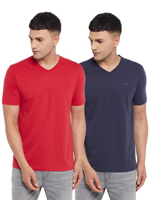 combos pack of cotton blend t-shirts - 19344229 - Very Small Image - 1