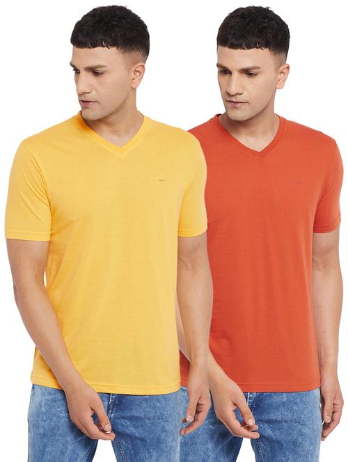 combos pack of cotton blend t-shirts - 19344230 - Very Small Image - 1