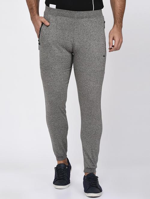 grey solid ankle length track pant - 19344284 - Very Small Image - 1
