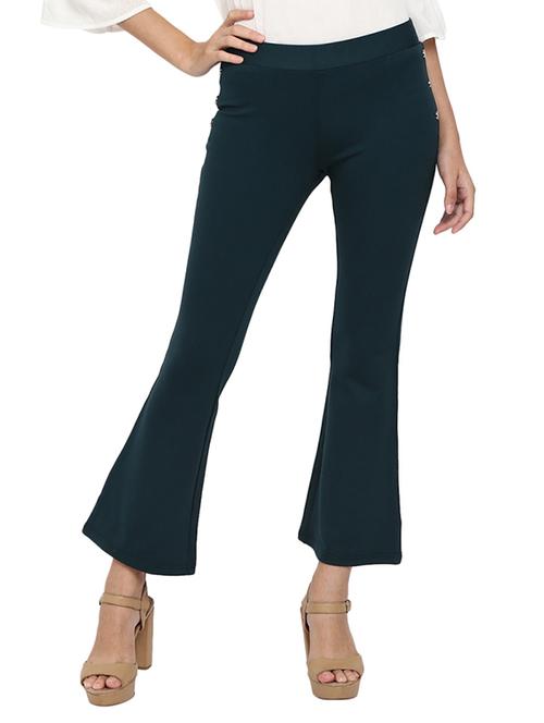 green cotton jeggings - 19344609 - Very Small Image - 1