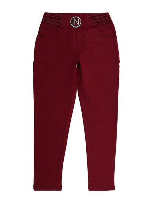 red solid jegging - 19345094 - Very Small Image - 1